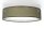 Runde Deckenlampe Stoff Grün E27 Ø60 cm blendarm