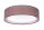 Runde Deckenlampe Stoffschirm Rot E27 Ø60 cm blendarm