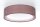 Runde Deckenlampe Stoffschirm Rot E27 Ø60 cm blendarm