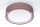 Runde Deckenlampe Stoffschirm Rot E27 Ø60 cm blendarm