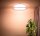 Runde Deckenlampe Stoffschirm Rot E27 Ø60 cm blendarm