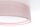 Runde Deckenlampe Stoff Rosa E27 Ø60 cm blendarm