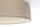 Runde Deckenlampe Stoff Braun Gold E27 Ø60 cm blendarm
