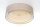 Runde Deckenlampe Stoff Braun Gold E27 Ø60 cm blendarm