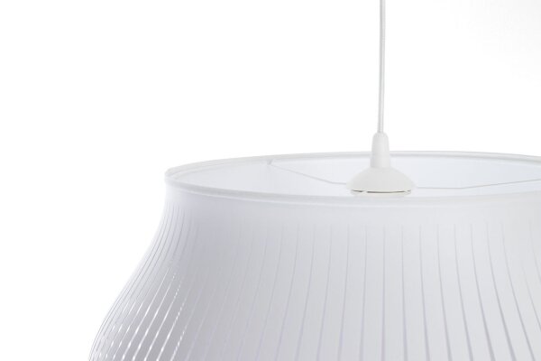 Hängelampe Weiß E27 Ø30 cm rund blendarm gemütlich