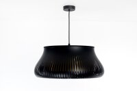 Hängelampe Schwarz E27 Ø30 cm rund...