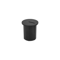 LED Einbauspot Aluminium Schwarz 3000 K B:8,5 cm