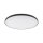 LED Deckenleuchte Stahl Schwarz 4000 K IP44 rund