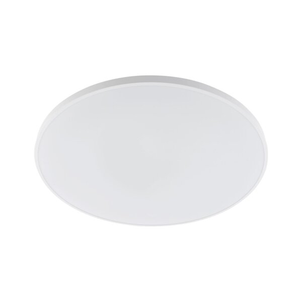LED Deckenlampe Stahl Weiß 3000 K Modern IP44 rund