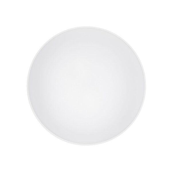 LED Deckenlampe Stahl Weiß 3000 K Modern IP44 rund