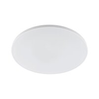 LED Deckenlampe Stahl Weiß 3000 K Modern IP44 rund