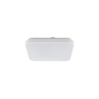 LED Deckenlampe Weiß 3000 K Stahl IP44 B:33 cm...