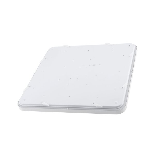 LED Deckenlampe blendarm Weiß IP44 4000 K 63 cm Modern