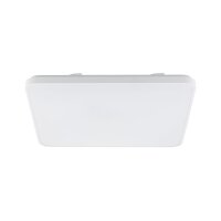 LED Deckenlampe blendarm Weiß IP44 4000 K 63 cm Modern