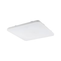 LED Deckenleuchte Weiß 3000 K IP44 B:63 cm blendarm