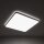 LED Deckenleuchte Weiß 3000 K IP44 B:63 cm blendarm