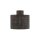 Deckenlampe Stahl Stoff Schwarz E27 B:23 cm rund