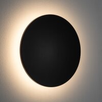 LED Wandleuchte Außen Schwarz Aluminium IP54 3000 K