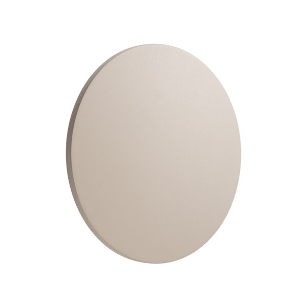 LED Außenwandleuchte Beige Alu IP54 3000 K B:24 cm