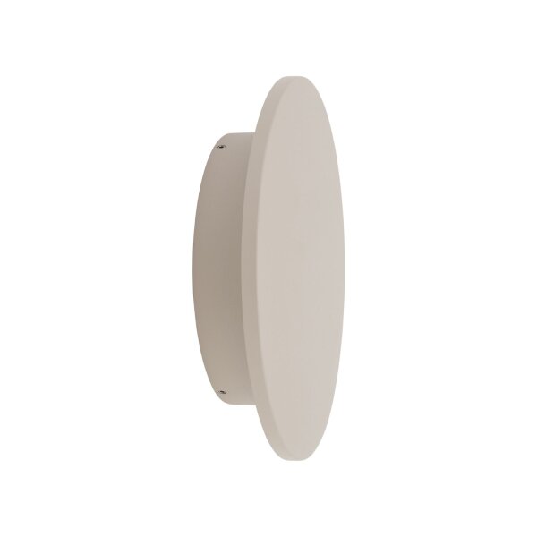 LED Außenwandleuchte Beige Alu IP54 3000 K B:24 cm