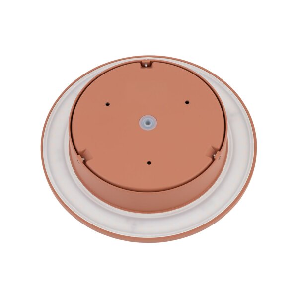 LED Wandlampe Außen Terrakotta IP54 3000 K B:24 cm