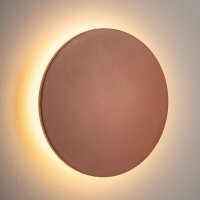 LED Wandlampe Außen Terrakotta IP54 3000 K B:24 cm