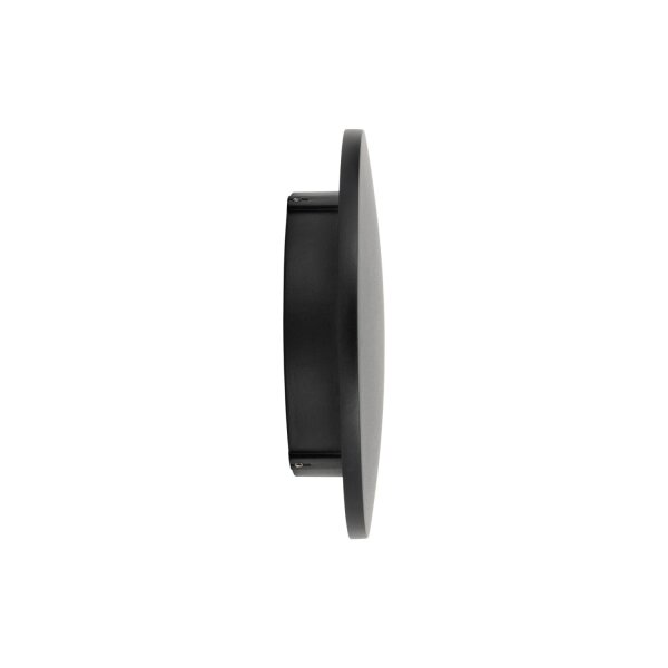 LED Wandleuchte Schwarz Aluminium IP54 3000 K B:18 cm
