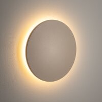 LED Außenleuchte Beige Aluminium IP54 3000 K B:18 cm