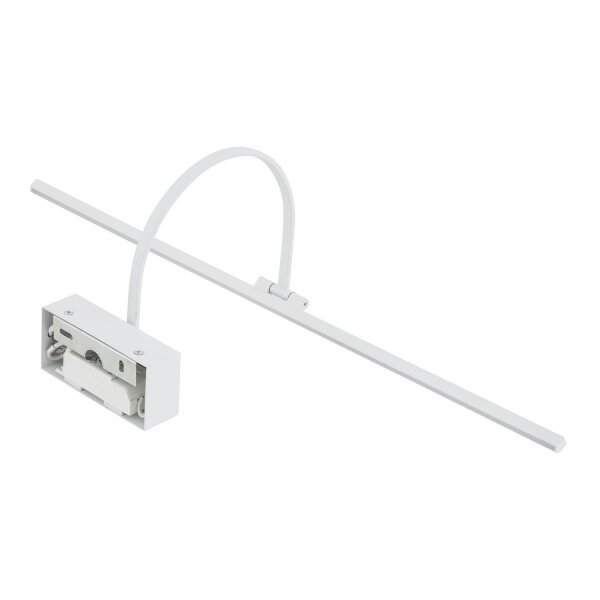 LED Bilderlampe Aluminium Weiß 3000 K 59 cm lang