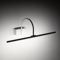 LED Bilderlampe Aluminium Weiß 3000 K 59 cm lang