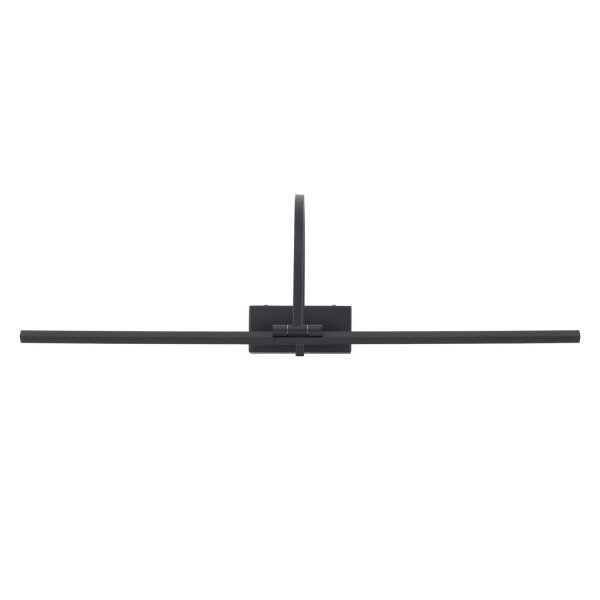 LED Bilderleuchte Aluminium Schwarz 3000 K L:59 cm