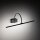 LED Bilderleuchte Aluminium Schwarz 3000 K L:59 cm