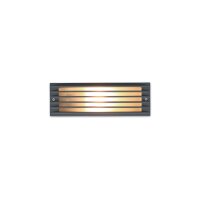 Industrie Einbaustrahler Graphit Glas E27 IP65 B:10 cm