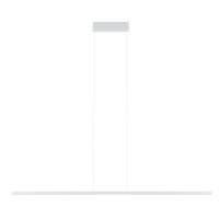 LED Pendelleuchte Aluminium Stahl Weiß 150 cm 4000 K