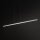 LED Pendelleuchte Aluminium Stahl Weiß 150 cm 4000 K