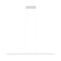 LED Pendelleuchte Aluminium Stahl Weiß 120 cm 4000 K