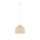 Skandinavische Hängelampe Rattan Natur E27 L:30 cm
