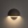 LED Wandleuchte Außen Beige Alu IP54 3000 K B:18 cm