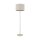 Stehlampe Stoff Seidengrau E27 H:163 cm blendarm