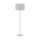 Stehlampe Stoff Seidengrau E27 H:163 cm blendarm