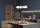 LED Pendelleuchte Keramik Glas Braun 3000 K L:71 cm
