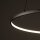 LED Hängelampe Stahl Schwarz 3000 K rund L:60 cm
