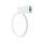 LED Wandlampe Aluminium Weiß 3000 K rund B:18 cm