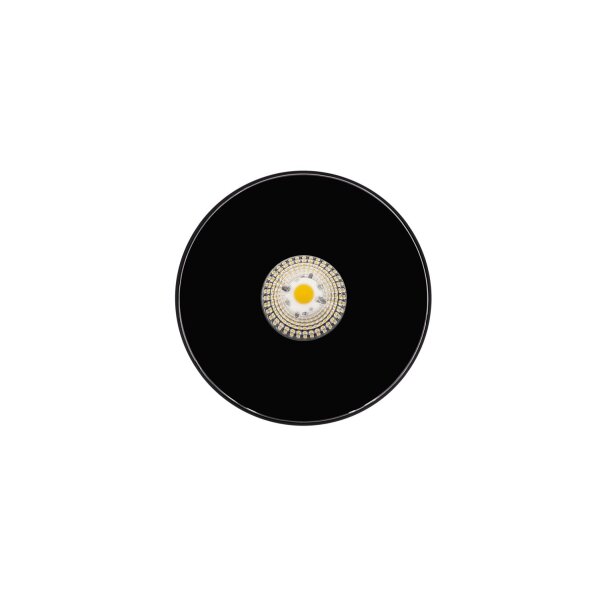 LED Aufbauspot Zink Schwarz 4000 K B:19 cm rund Modern