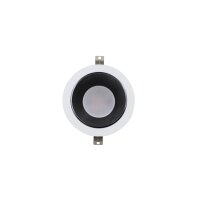 LED Einbauspot Weiß Chrom 4000 K B:12 cm akzentuiert