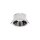 LED Einbaustrahler Weiß Chrom 4000 K rund B:22 cm