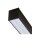 LED Deckenleuchte Aluminium Schwarz 4000 K L:121 cm