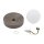 Wandlampe Keramik Braun Glas G9 B:22 cm blendarm Modern