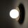 Wandlampe Keramik Braun Glas G9 B:16 cm blendarm