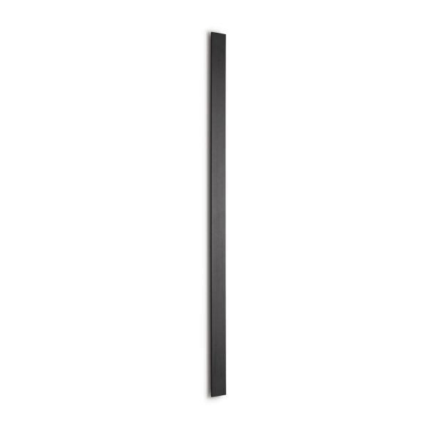 LED Wandleuchte Stahl Schwarz 3000 K H:160 cm indirekt